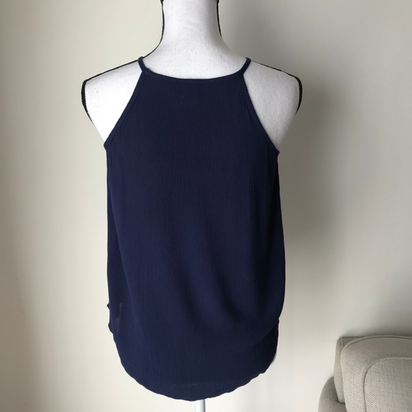 Lily Bleu Dark Blue Tank Top - Picture 4 of 4